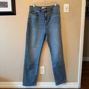 Madewell High-Rise Straight-Leg Jeans